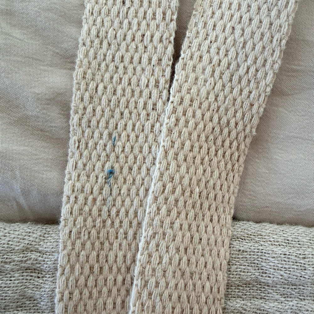 Vuori Natural Canvas Tote Bag With Vuori Cactus Pin - Picture 6 of 6